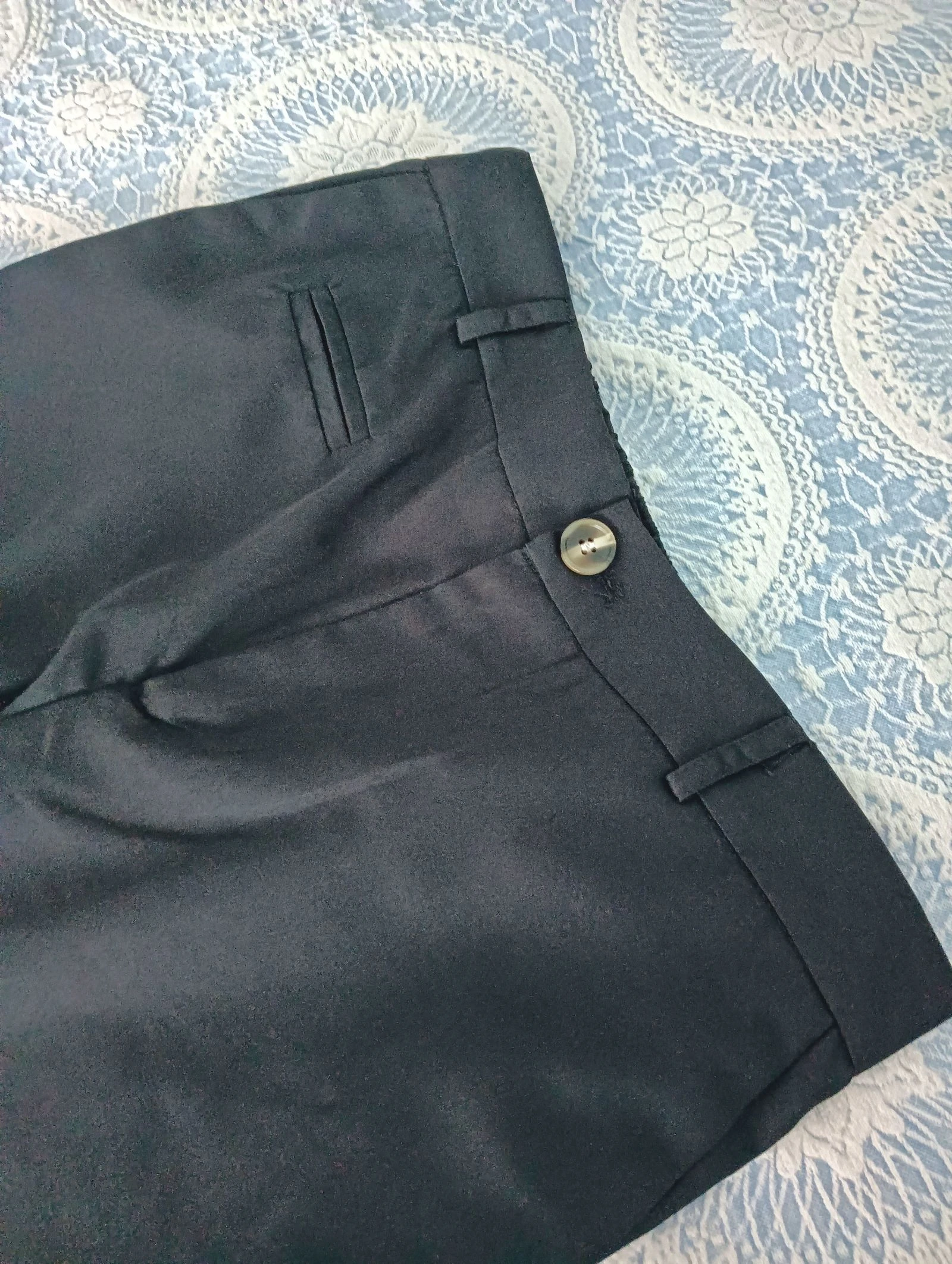 Calças Chino / De Alfaiataria Pretas MANFINITY (Novas) – photo 2